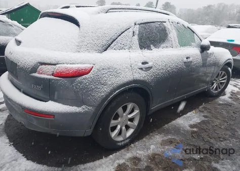 2005 Infiniti Fx35 z USA, uszkodzony, nr VIN JNRAS08W35X202143